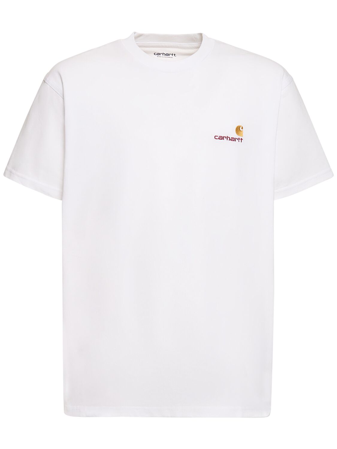 Shop Carhartt American Script T-shirt In White