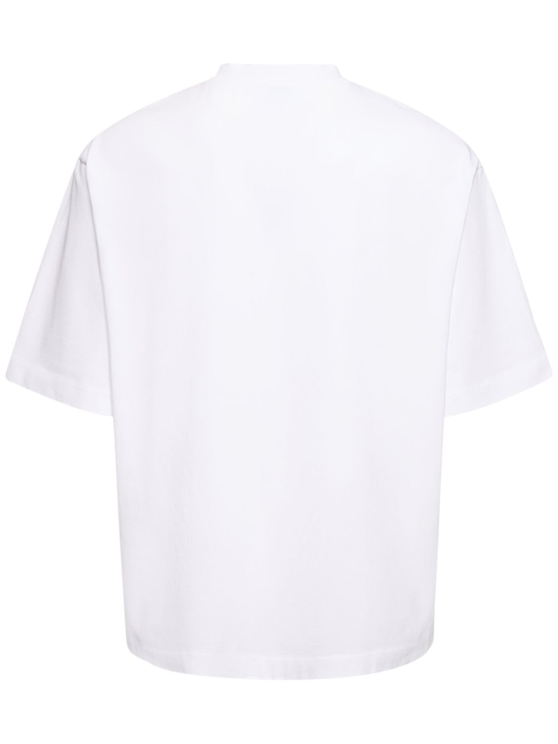 Shop Off-white Est 2013 Skate Cotton T-shirt In White