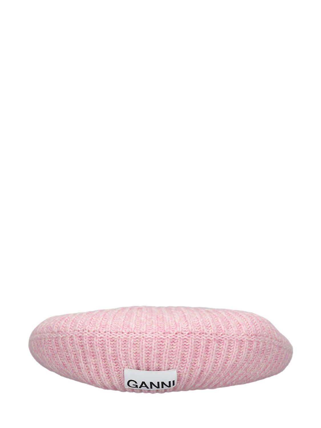 Image of Structured Wool Blend Beret
