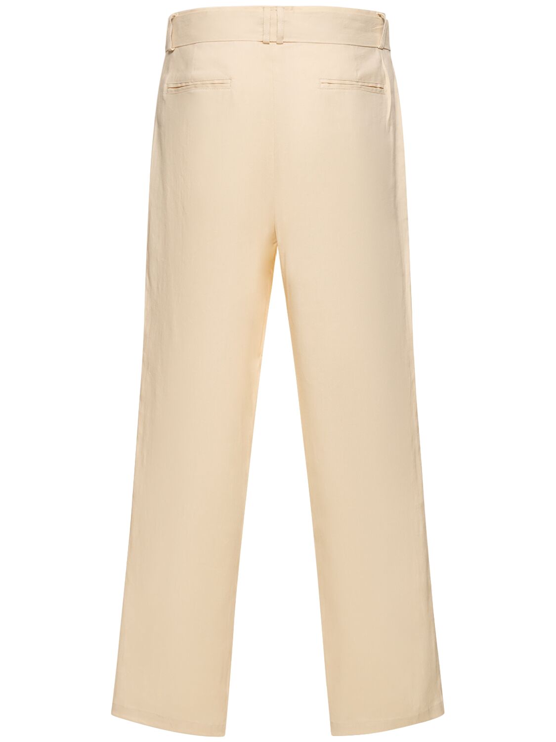 Shop Commas Tailored Pants In 화이트
