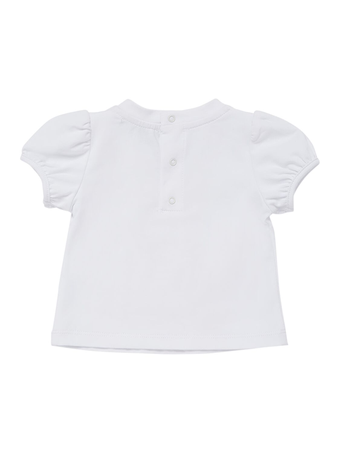 Shop Moschino Cotton Jersey T-shirt & Poplin Skirt In White