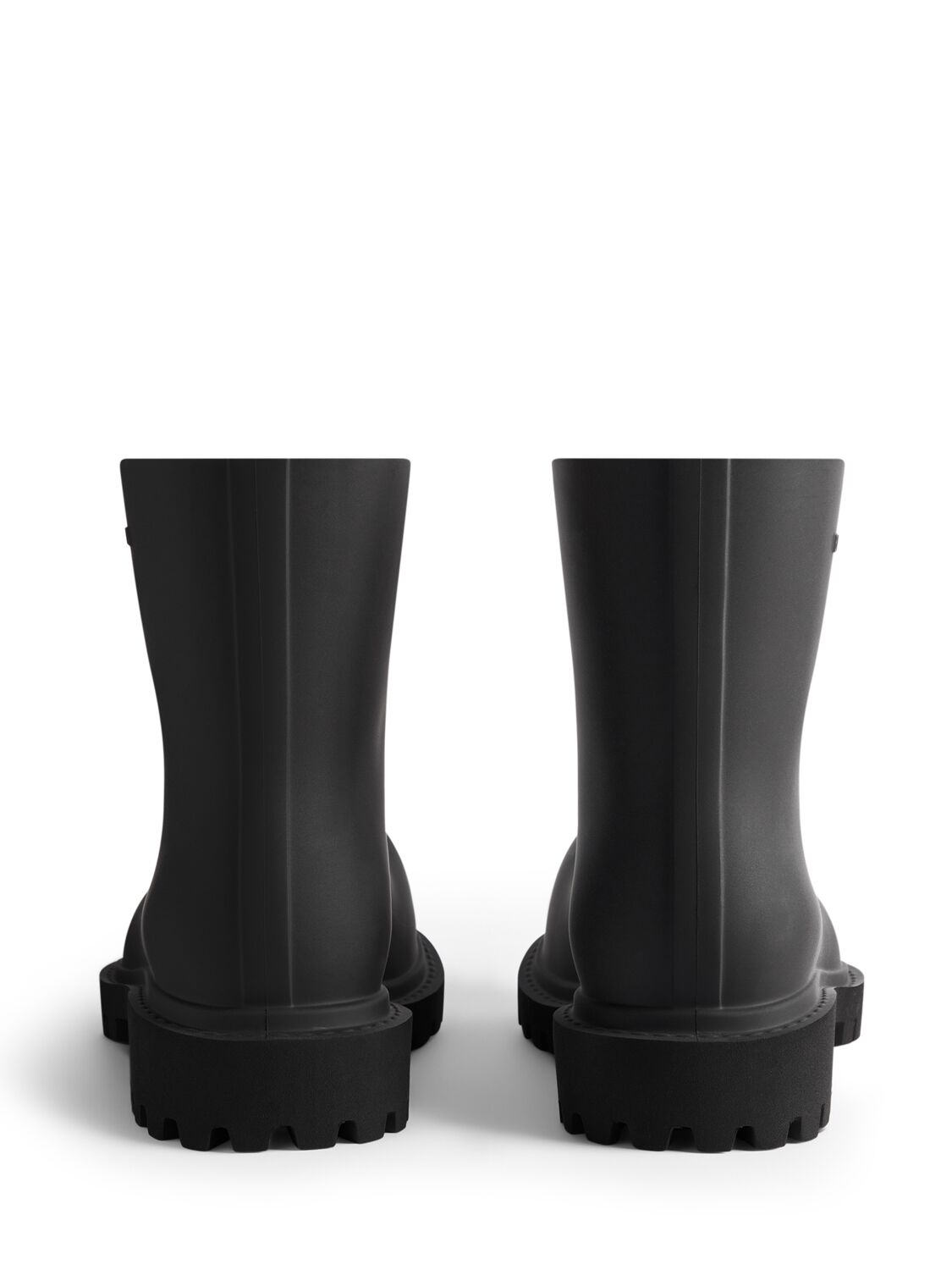Shop Balenciaga 55mm Steroid Rubber Boots In Black