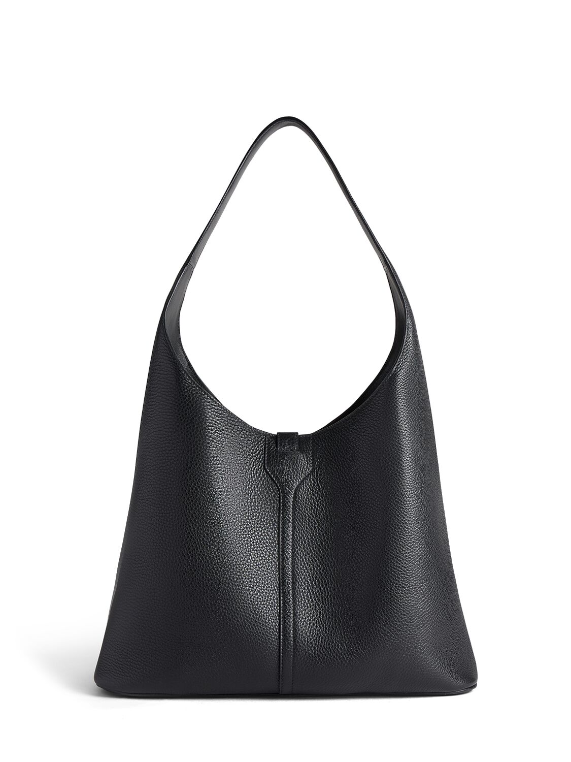 Shop Balenciaga Medium Locker North-south Leather Bag In 블랙