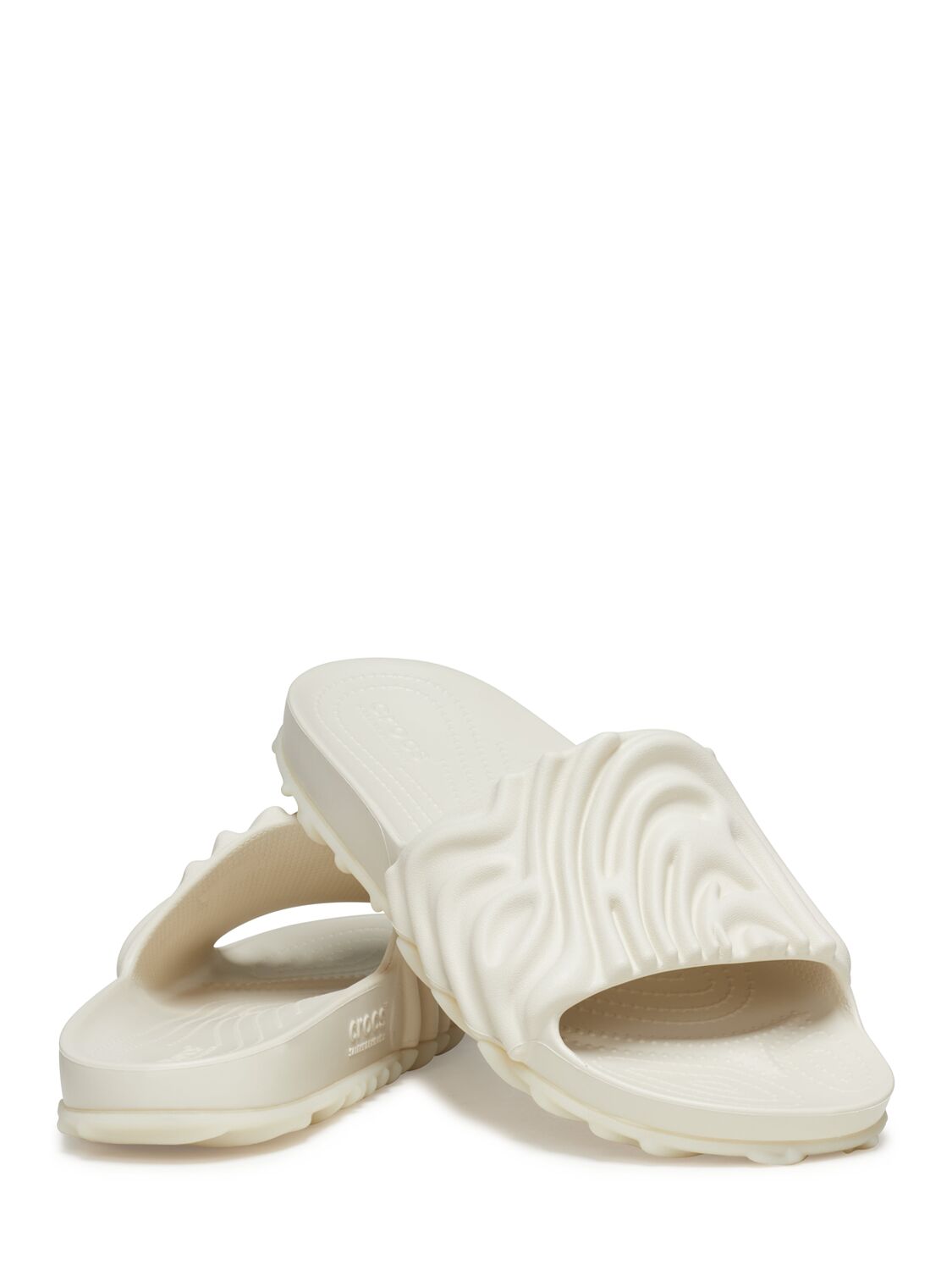 Shop Crocs Salehe Bembury X  The Pollex Slides In Parsnip