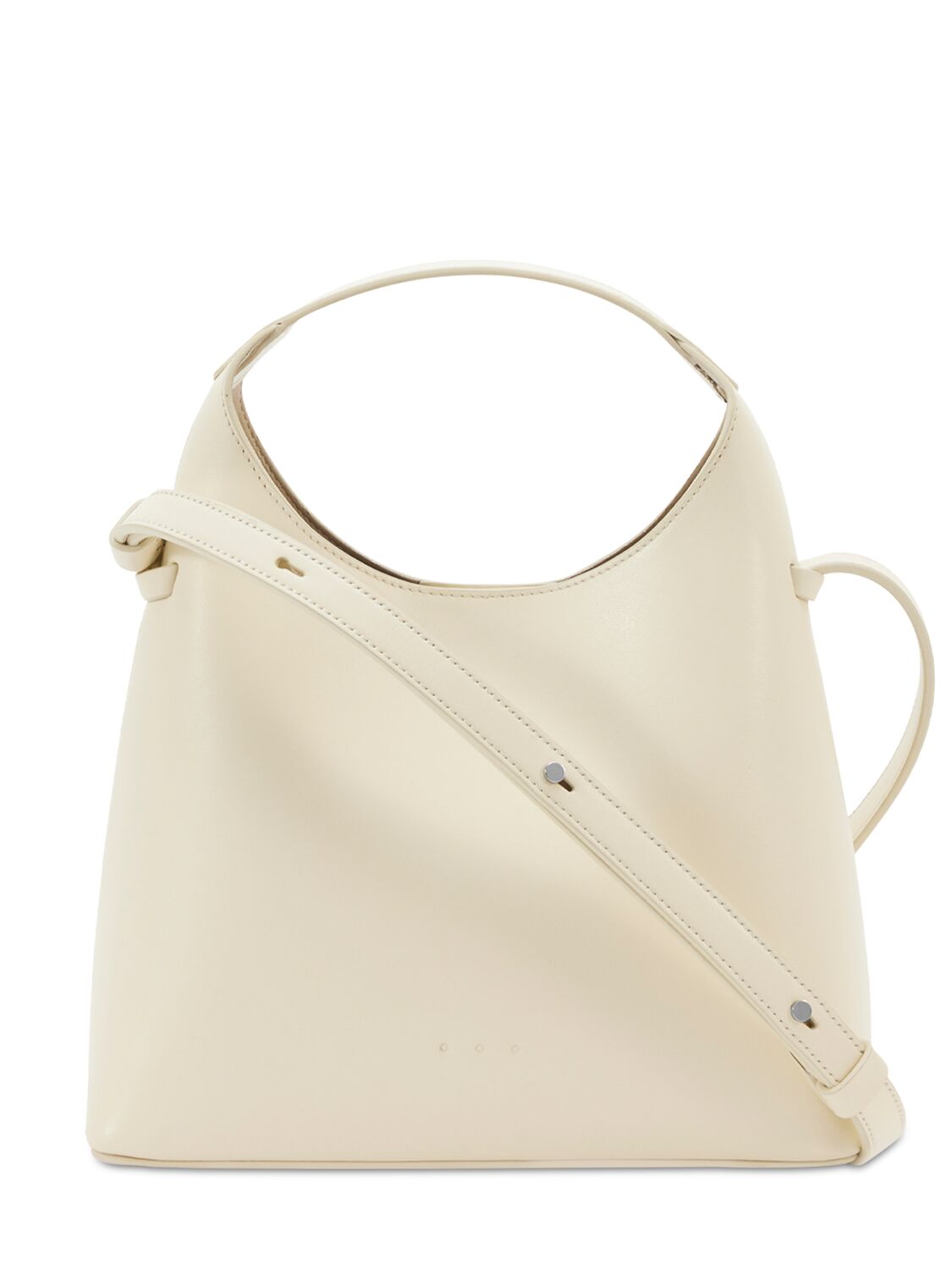Image of Mini Sac Smooth Leather Top Handle Bag