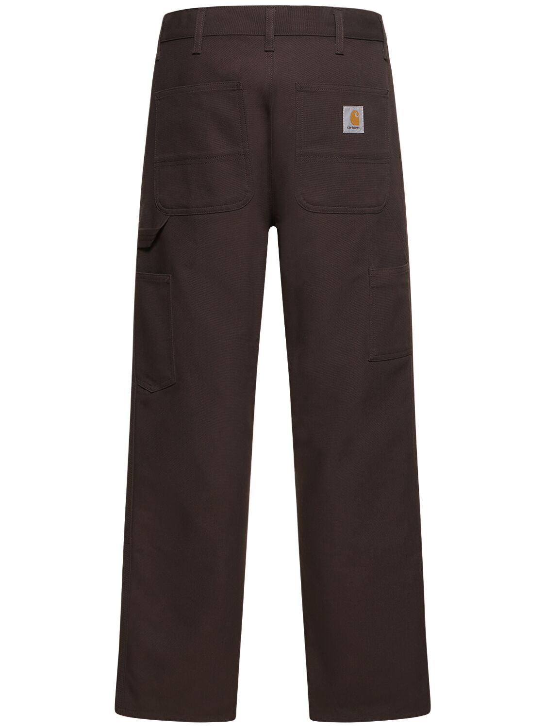 Shop Carhartt L32 Double Knee Organic Cotton Jeans In Tobacco