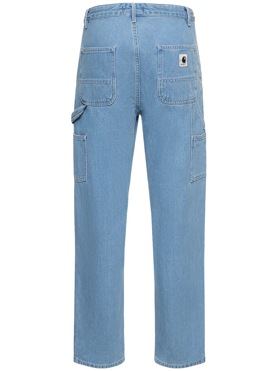 Shop Carhartt Pierce Boyfriend Fit Jeans In Blue Stone Wash