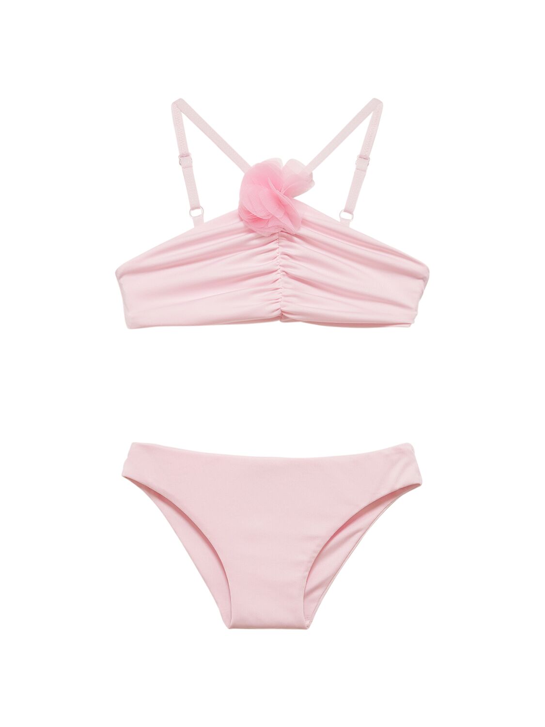 Monnalisa Kids' Lycra Bikini In Pink