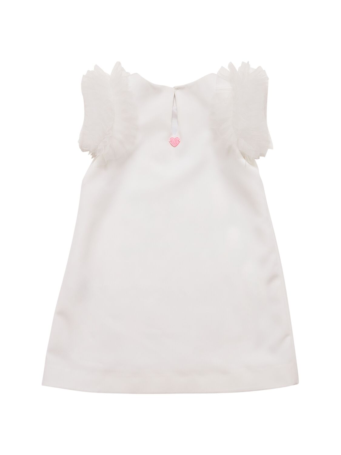 Shop Monnalisa Printed Dress In White