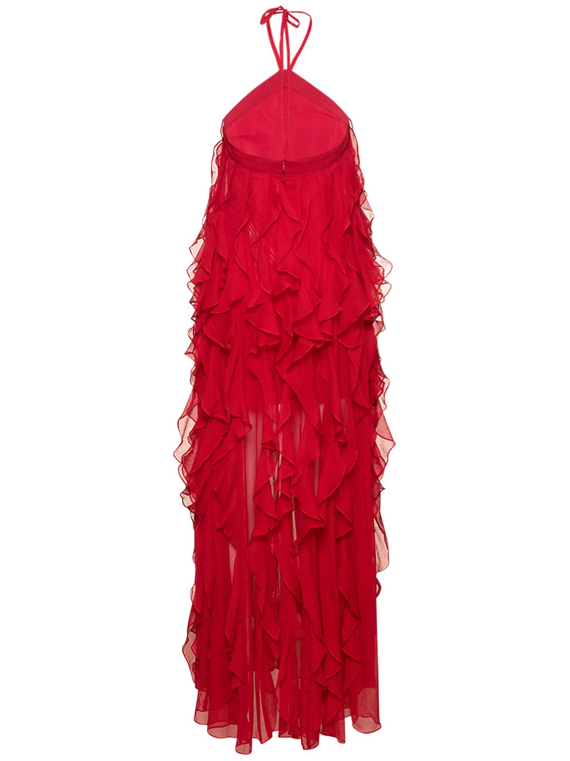 metallic paisley dress Malcolm Charles Metallic Paisley Maxi Dress