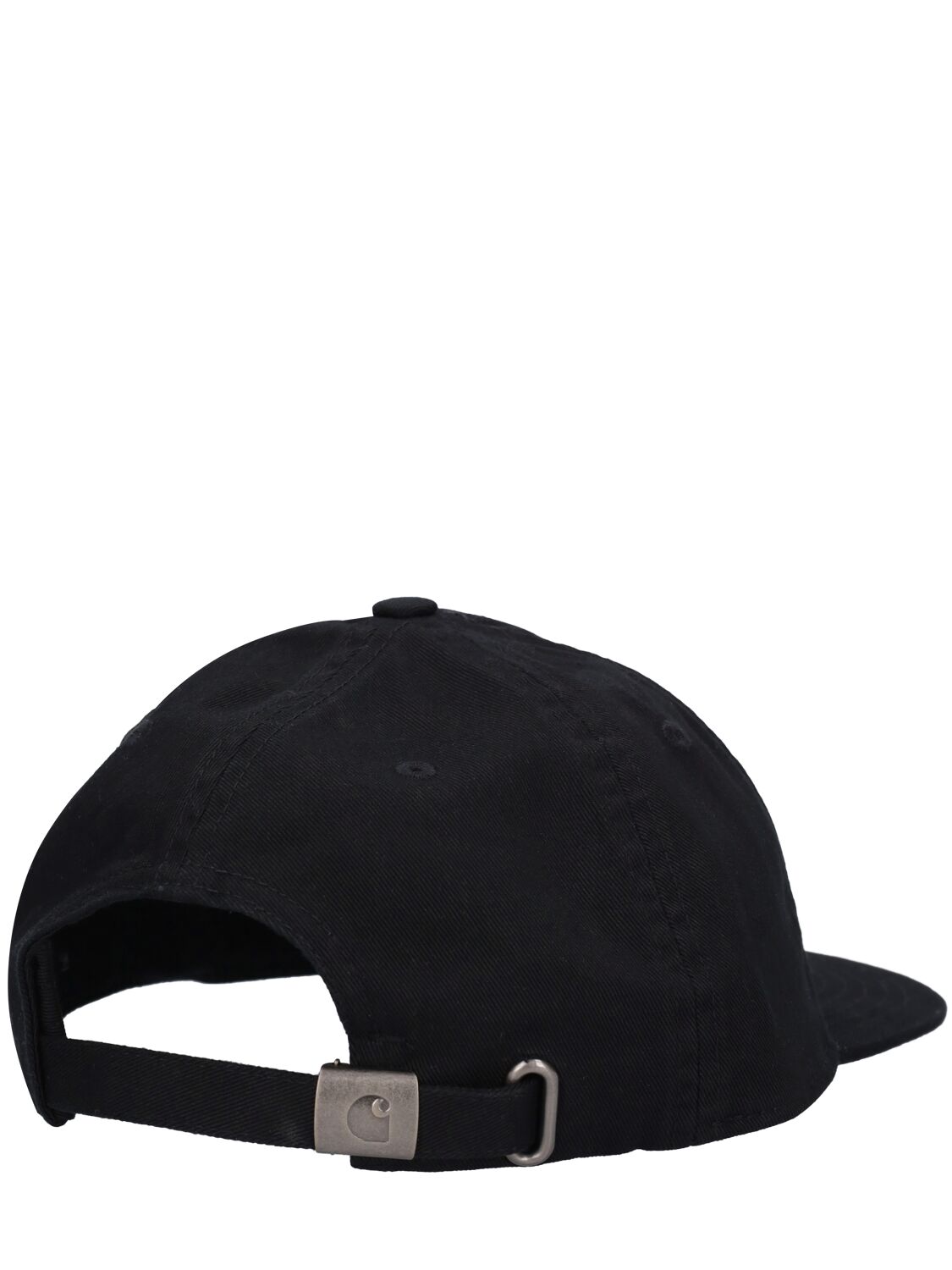 Shop Carhartt Onyx Six Panel Hat In Black,white