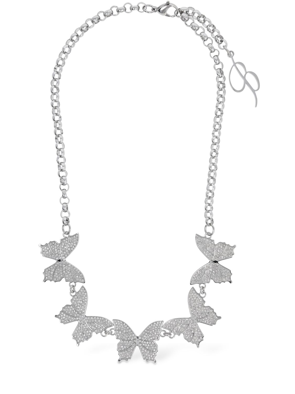 Image of Butterfly Crystal Choker