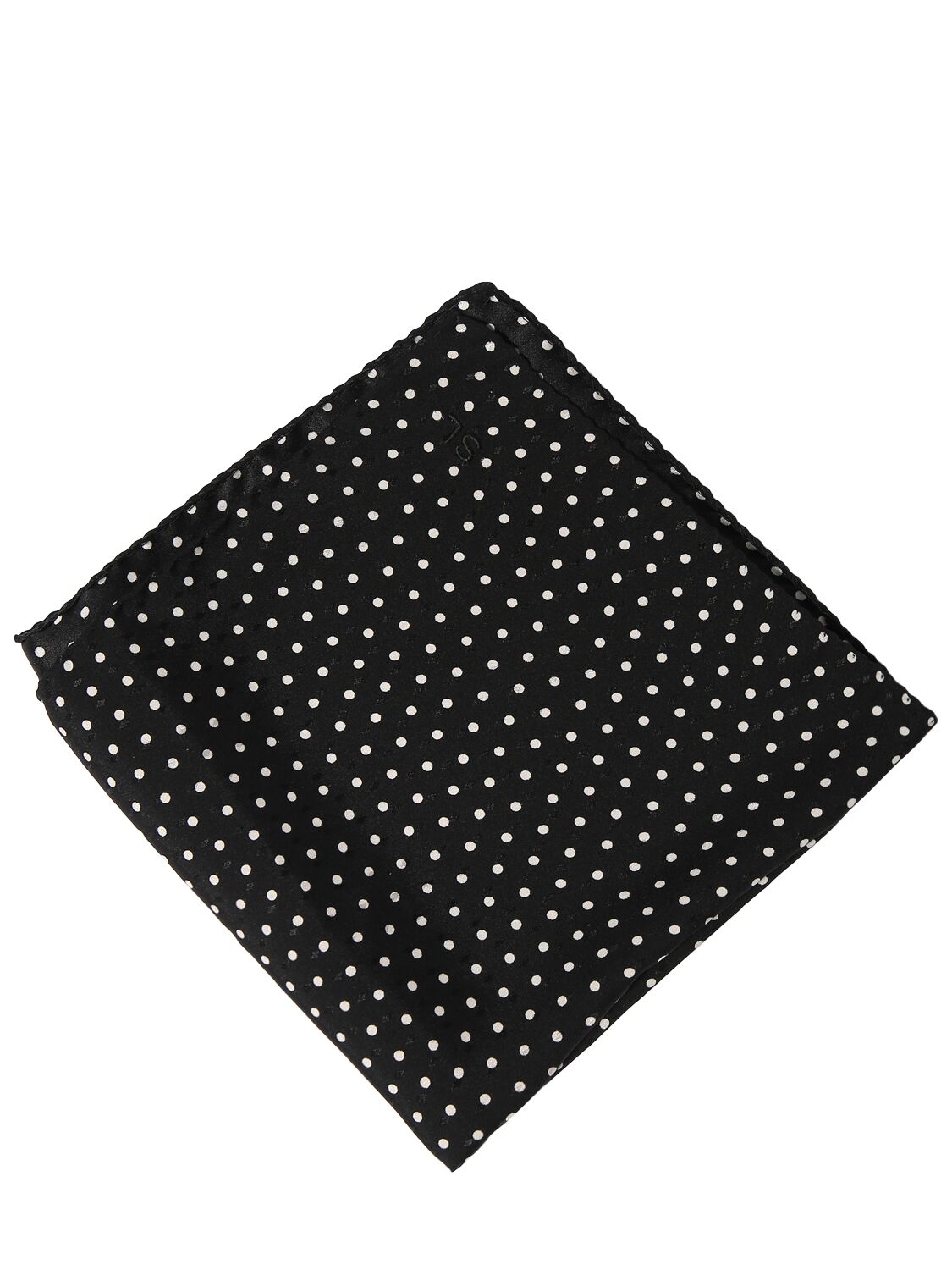 Image of Pois Silk Square Scarf