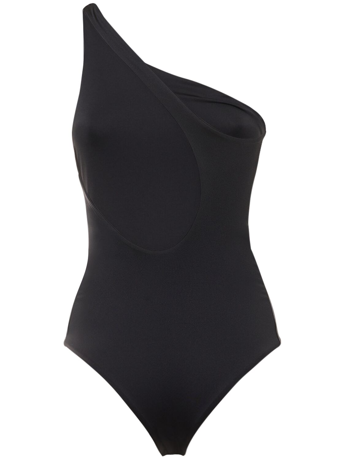 Shop Off-white Off Stamp Lycra One-piece Swimsuit In Black