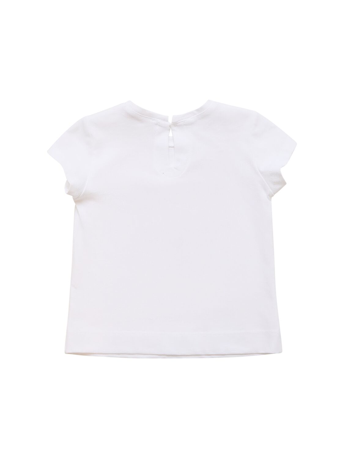 MONNALISA PRINTED COTTON JERSEY T-SHIRT 