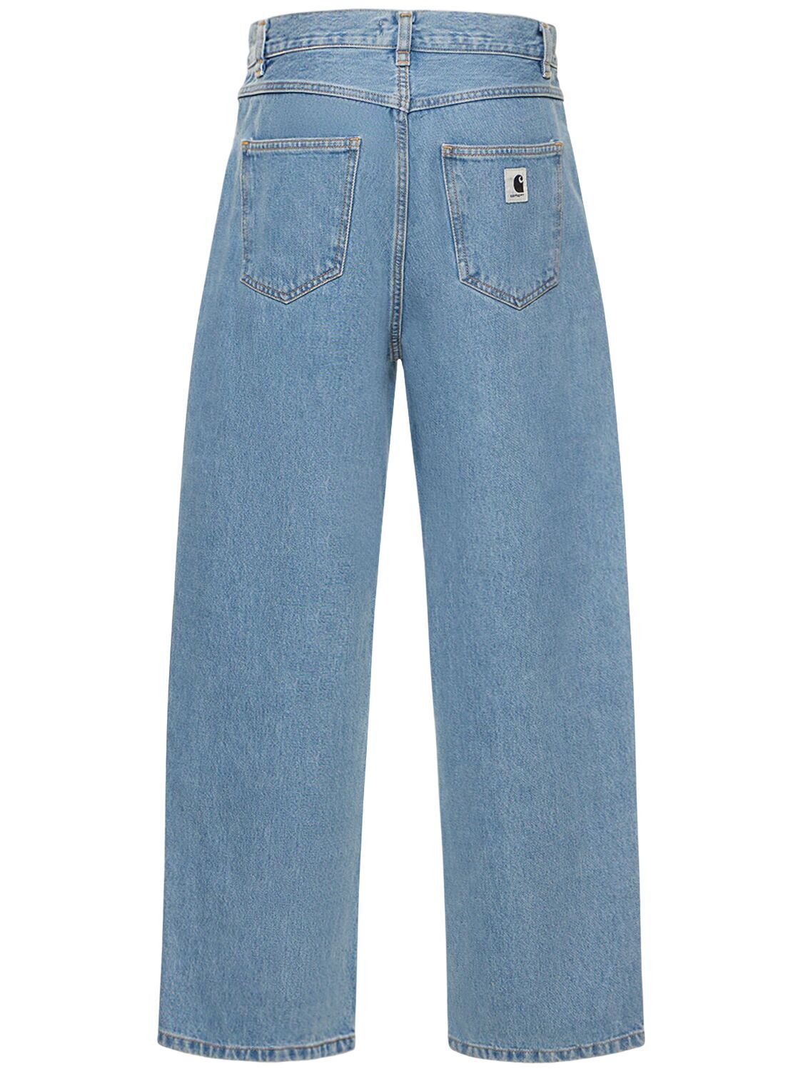 Shop Carhartt Brandon Cotton Denim Jeans In Light Blue