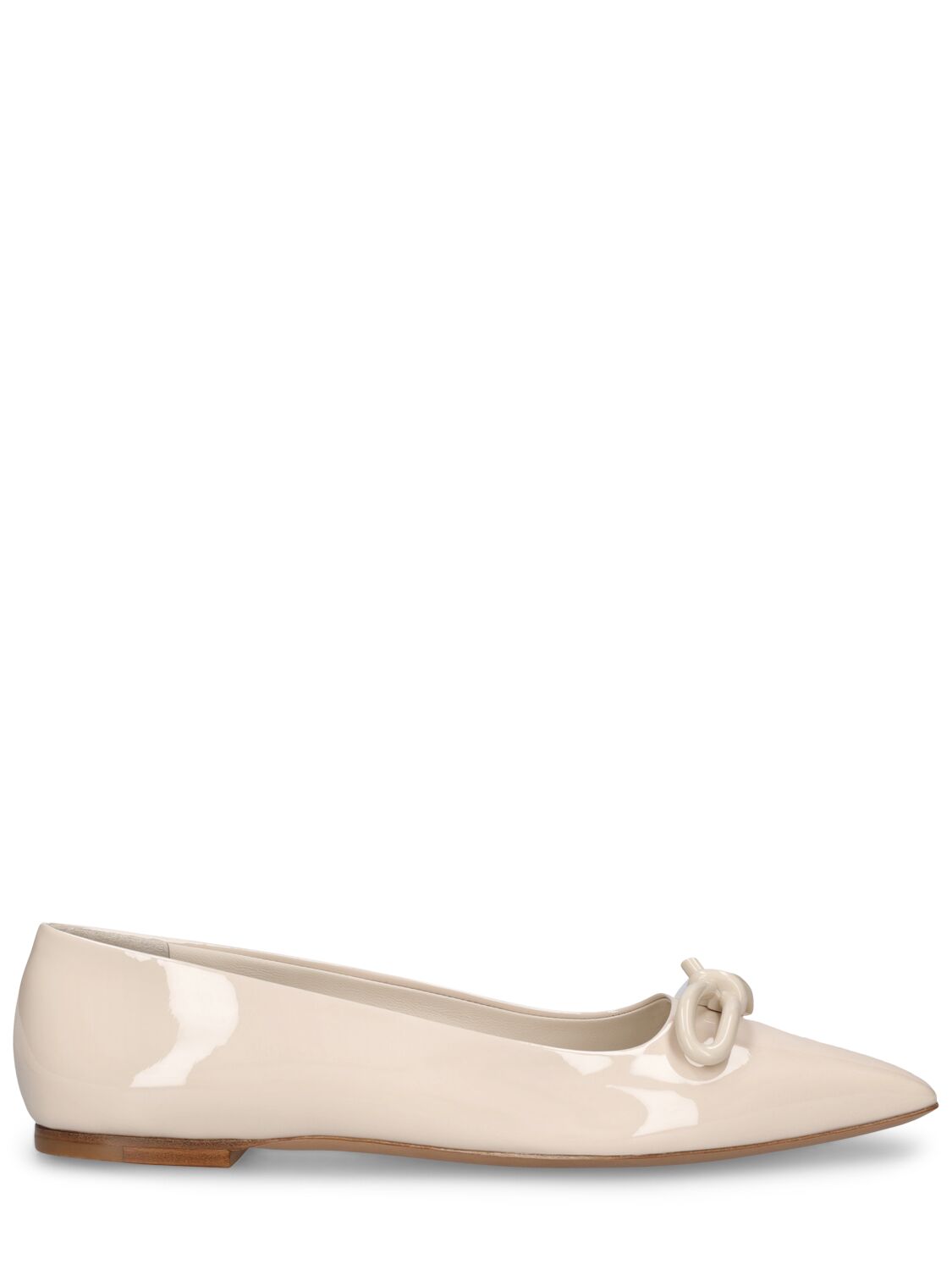 Image of Annie Patent Leather Ballerina Flats