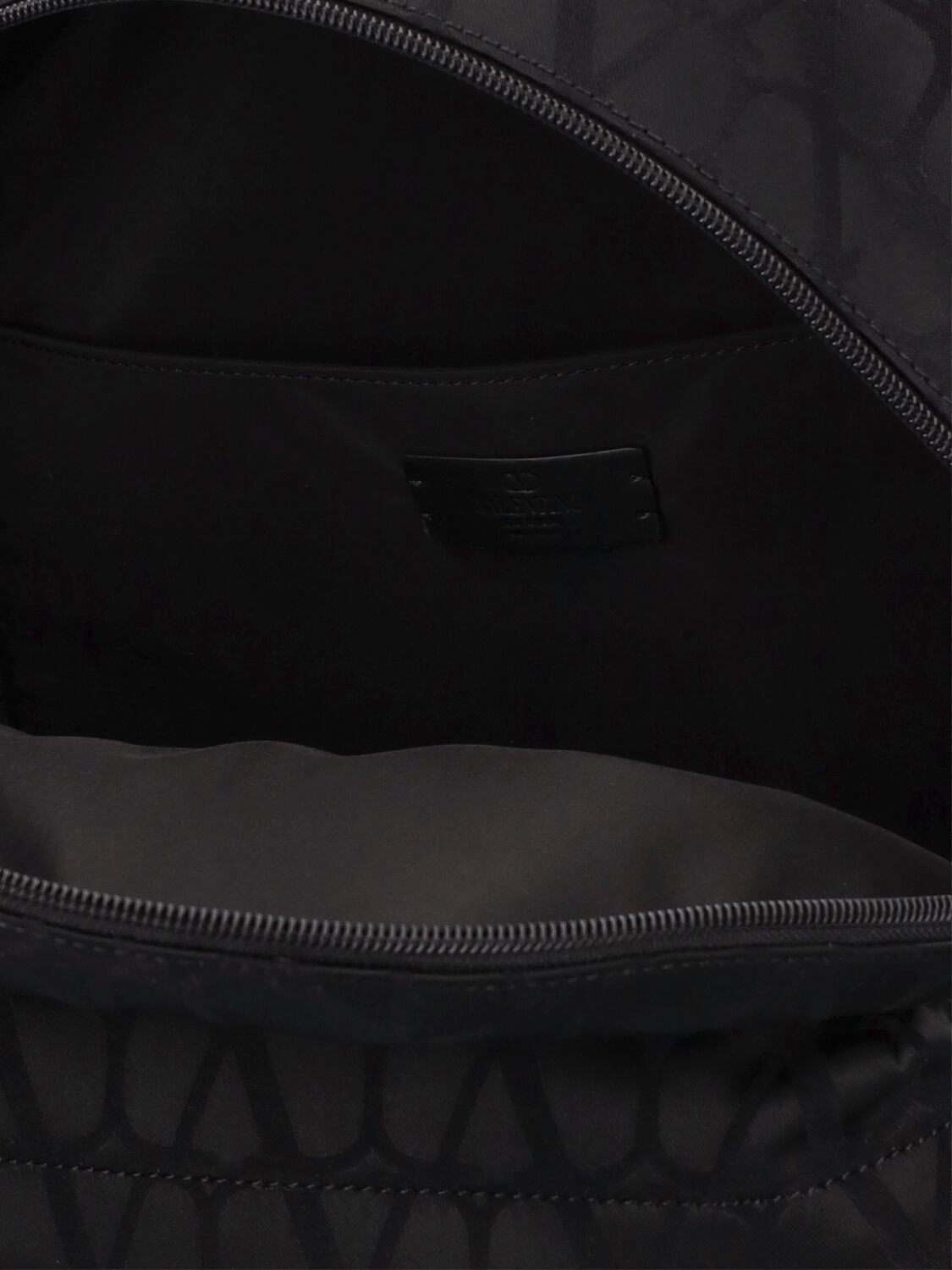 Shop Valentino Toile Iconographe Nylon Backpack In Black