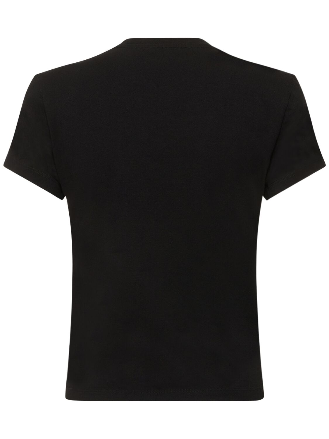 Shop Off-white Quote Number Cotton T-shirt In Black