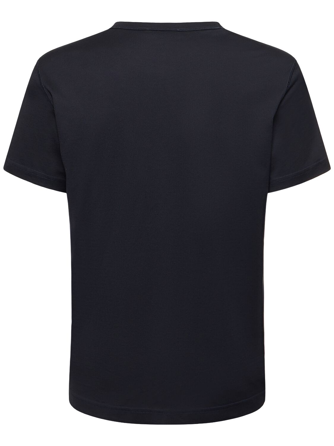 Shop Dolce & Gabbana Essential Jersey T-shirt In Blu Scurissimo