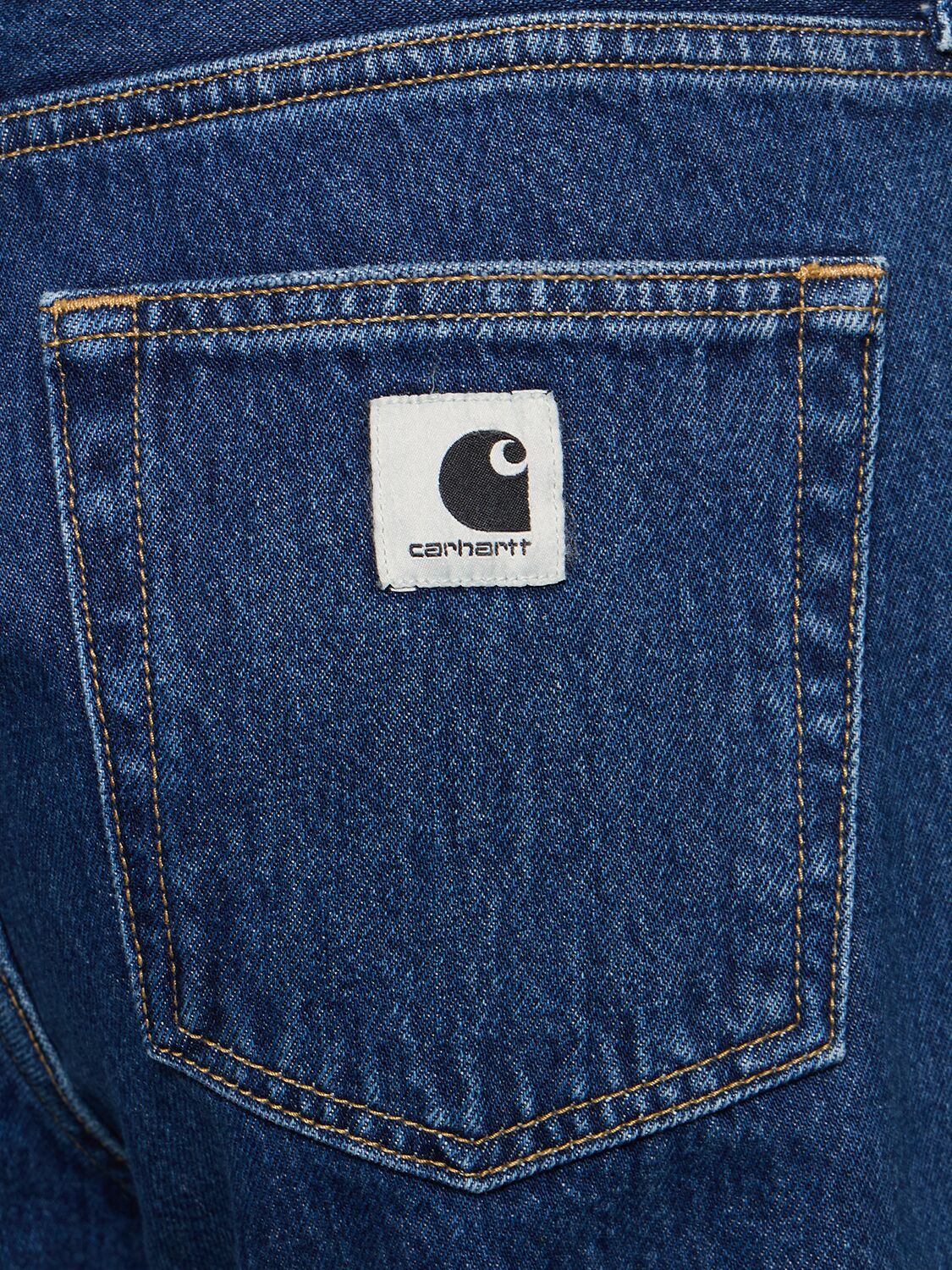 Shop Carhartt Noxon High Waist Straight Leg Jeans In Blue Stone Wash