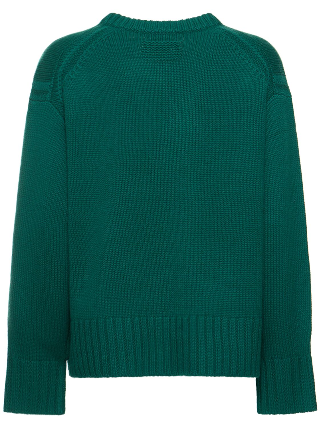 Shop Guest In Residence Cozy Cashmere Knit Crew Sweater In Green