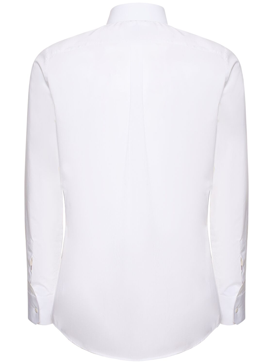 Shop Dolce & Gabbana Poplin Classic Shirt In Weiss