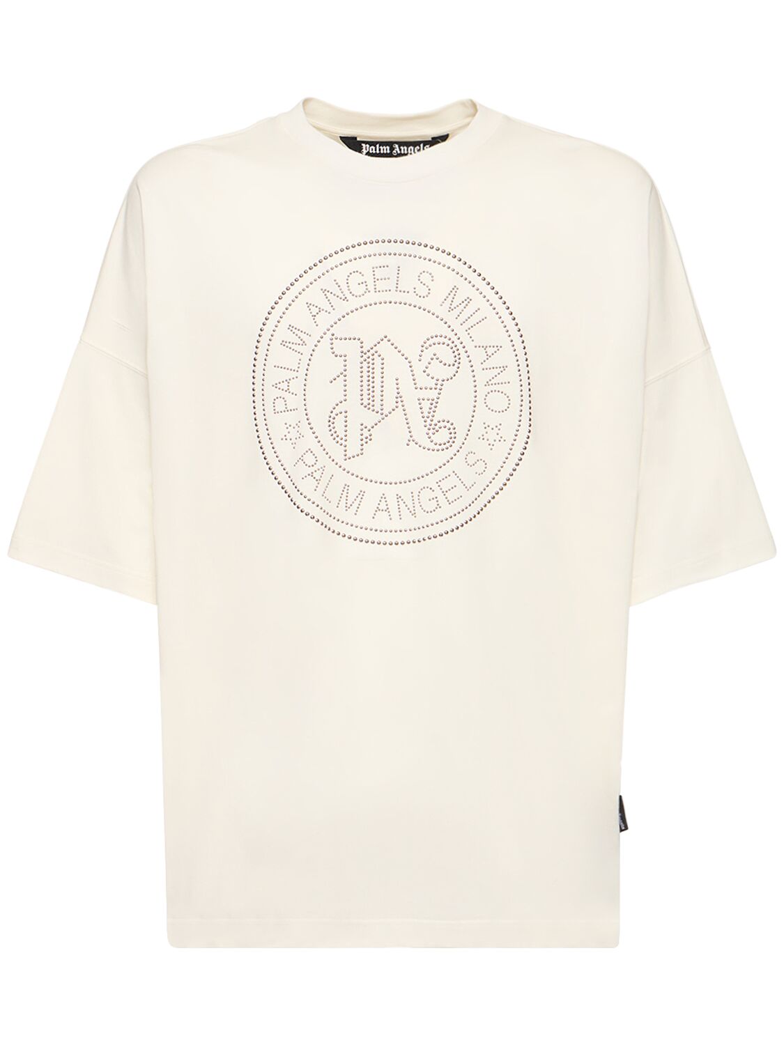 Image of Milano Stud Cotton T-shirt