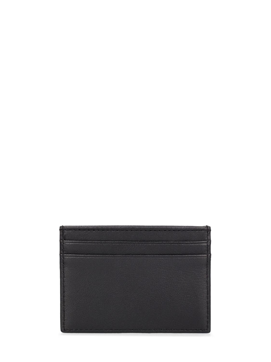 Shop Hugo Boss Randy Leather Card Case In Black