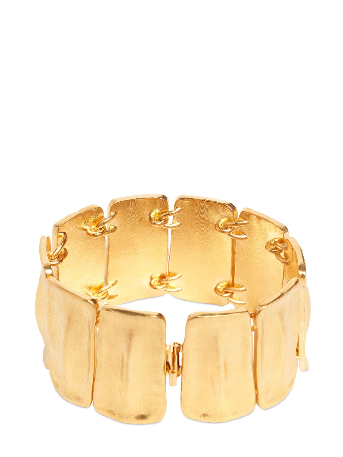 Shop Tom Ford Cuff Bracelet In Antique Gold