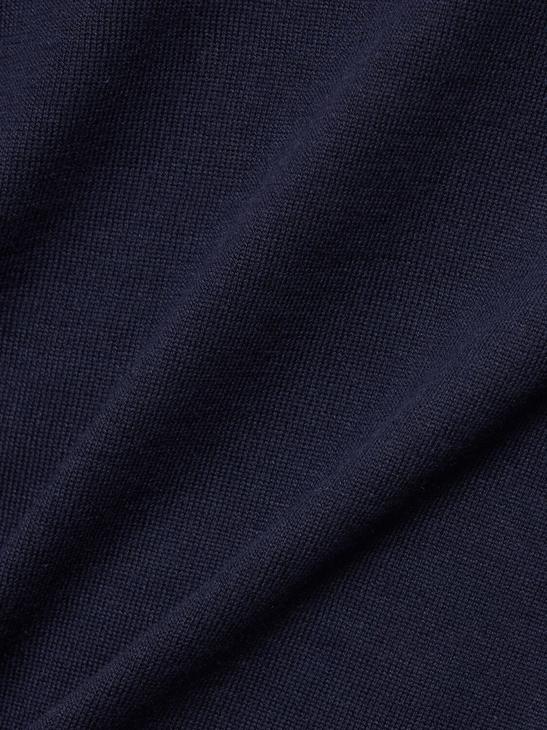 Shop Brunello Cucinelli Cotton Crewneck Sweater In Navy