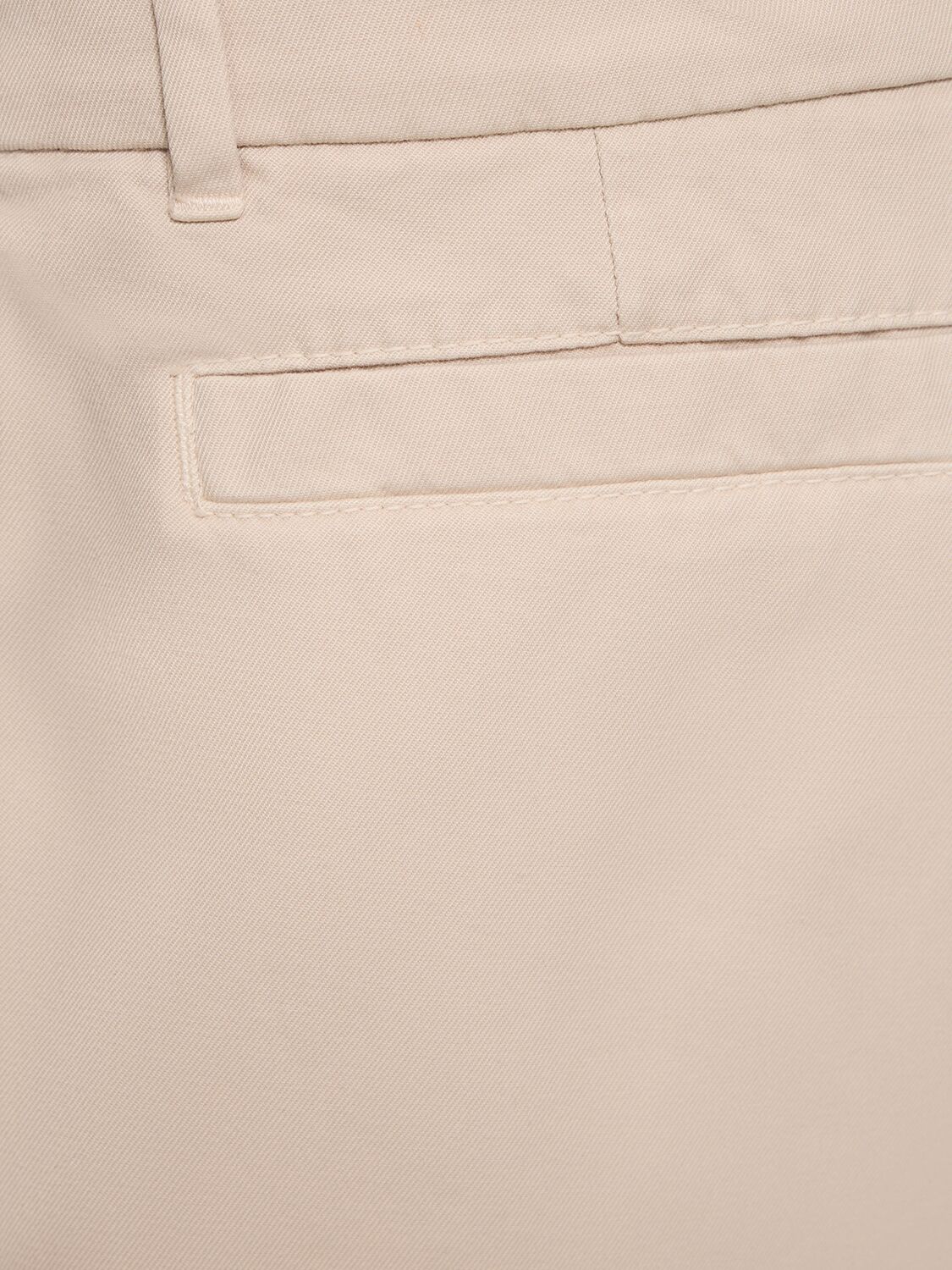 Shop Brunello Cucinelli Dyed Cotton Bermuda Shorts In Light Beige