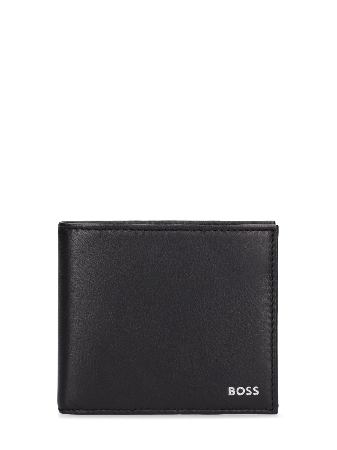 Hugo Boss Randy Leather Wallet In Green