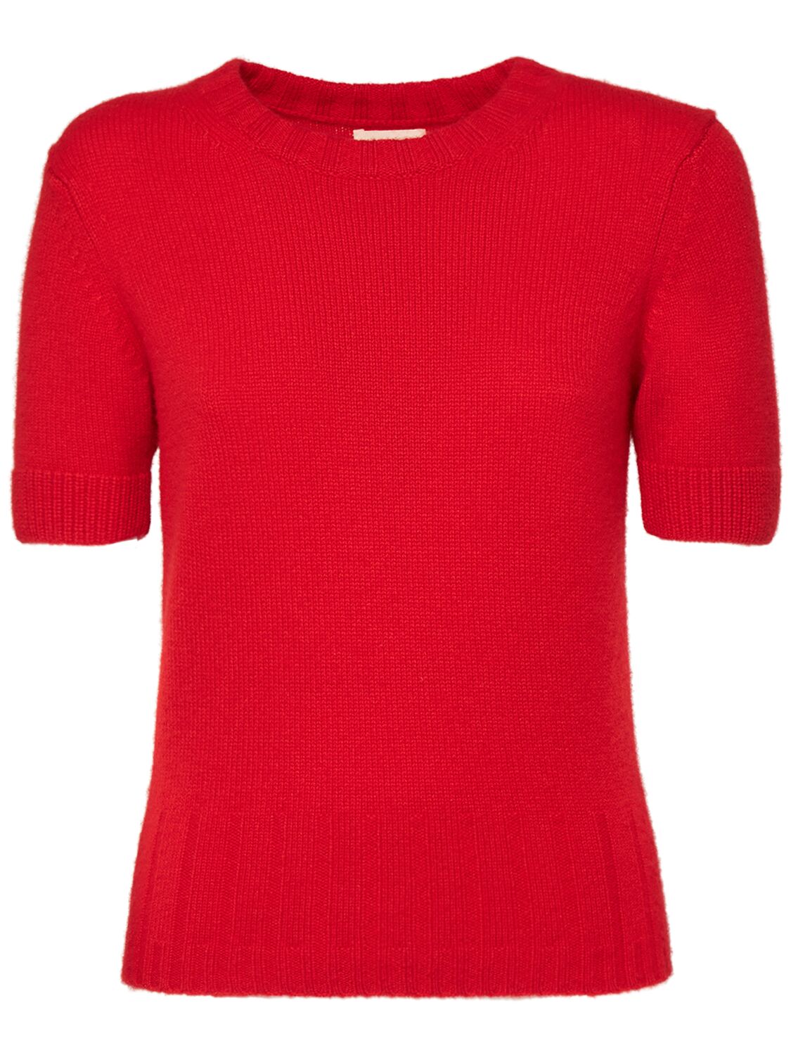 Shop Khaite Luphia Cashmere Sweater In Red