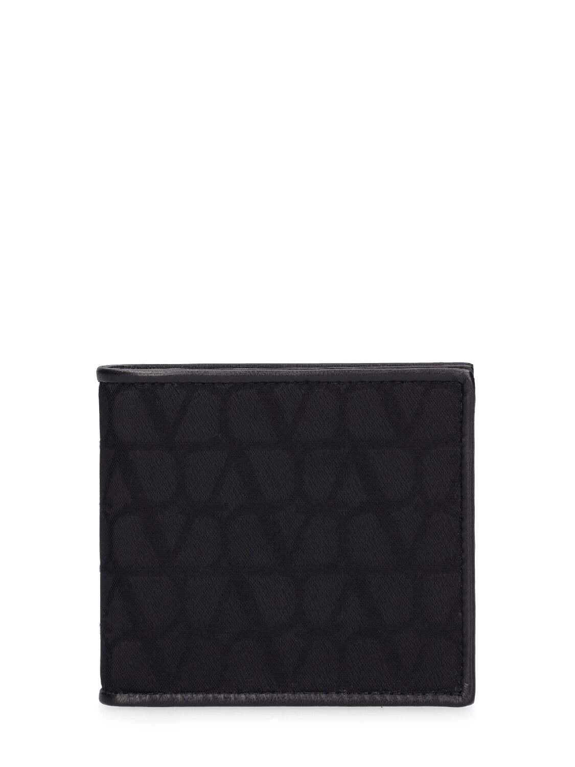 Shop Valentino Toile Iconographe Bifold Wallet In Black