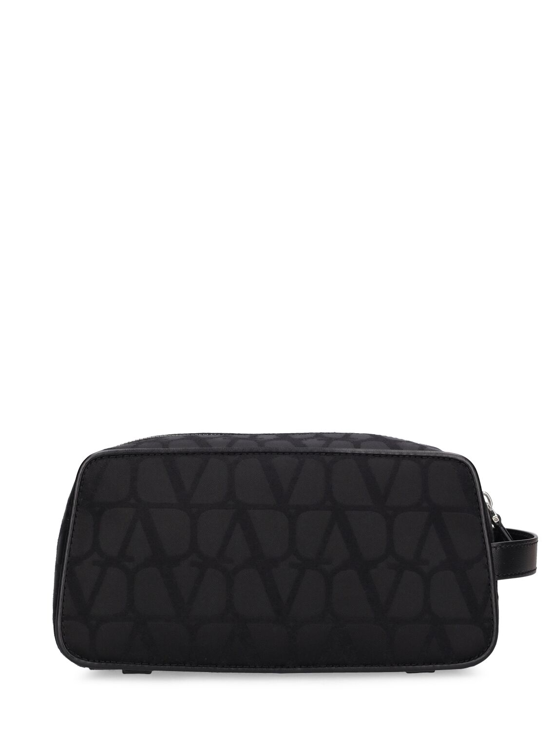 Shop Valentino Toile Iconographe Medium Toiletry Bag In Black