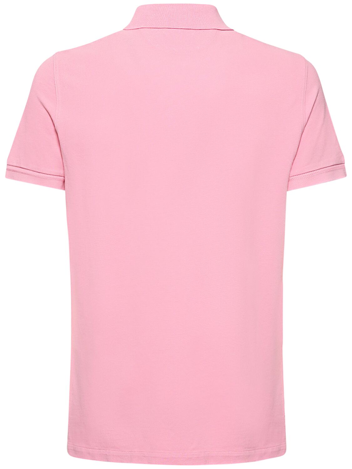 Shop Tom Ford Tennis S/s Piquet Polo In 핑크