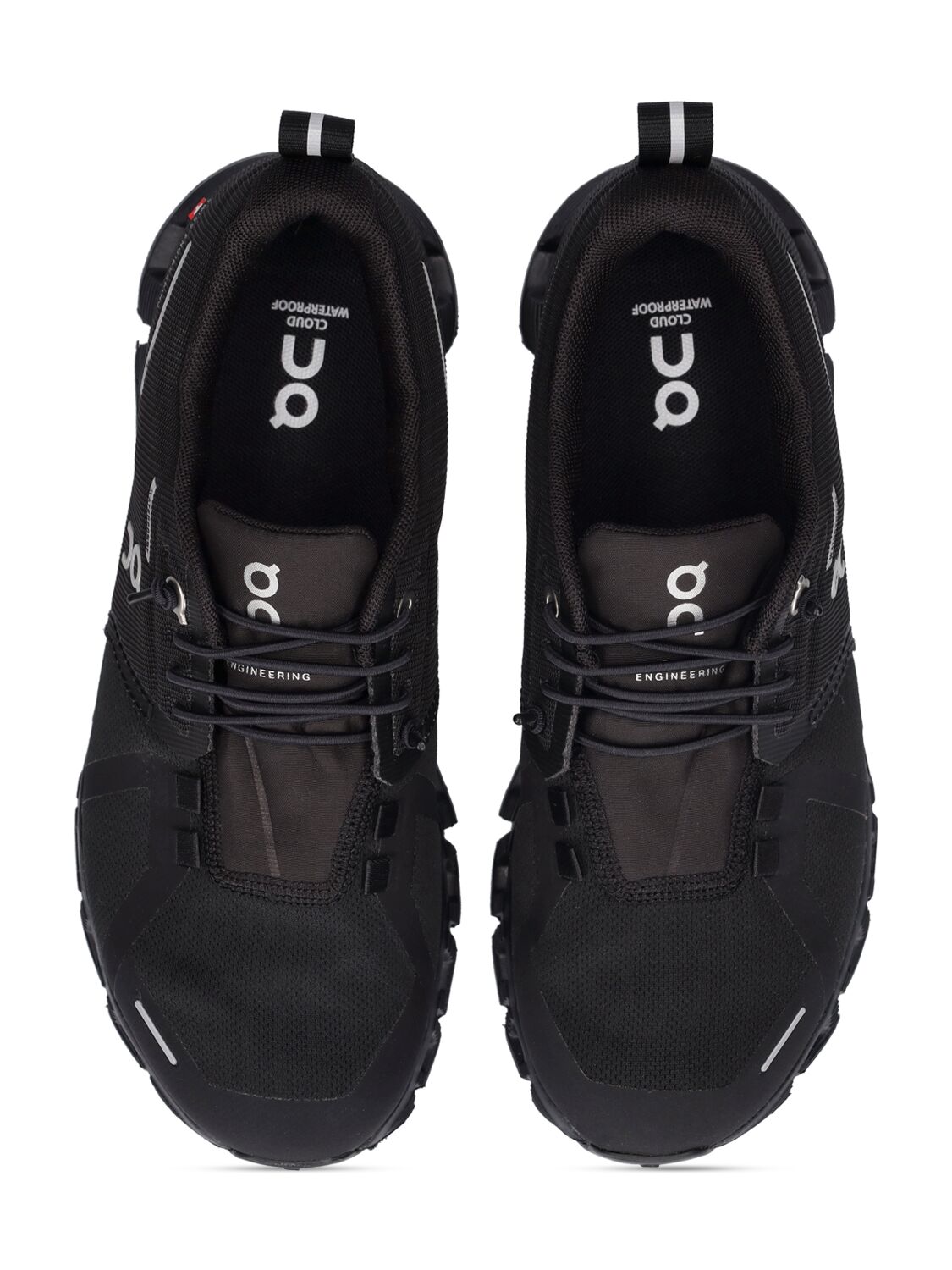 Shop On Cloud 5 Waterproof Sneakers In Black