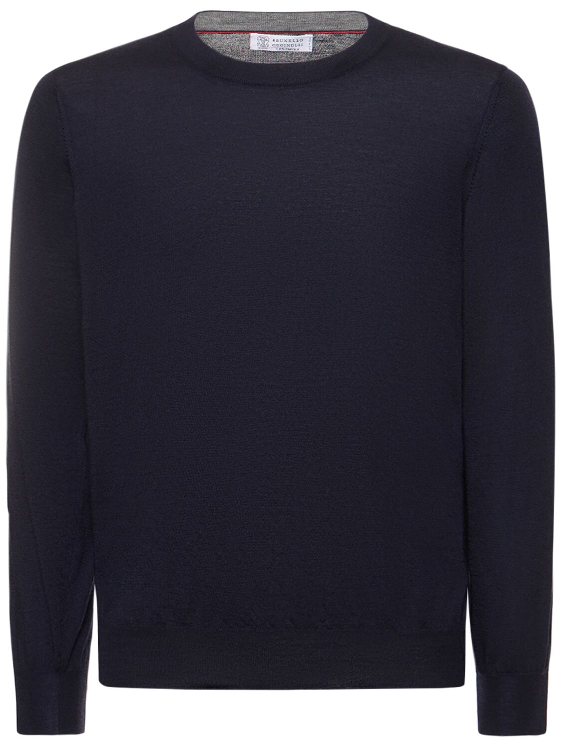 Image of Wool & Cashmere Crewneck Sweater