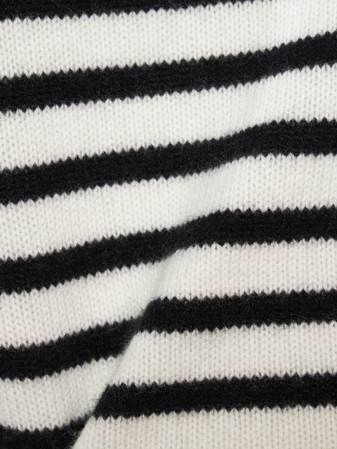 Shop Khaite Luphia Cashmere Sweater In White,black