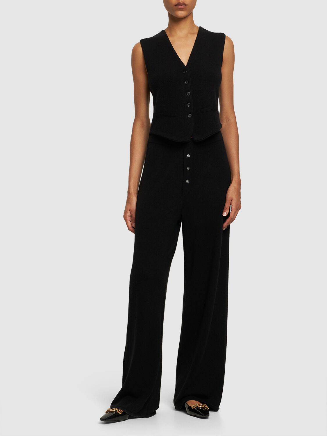 Tailored Cashmere Vest