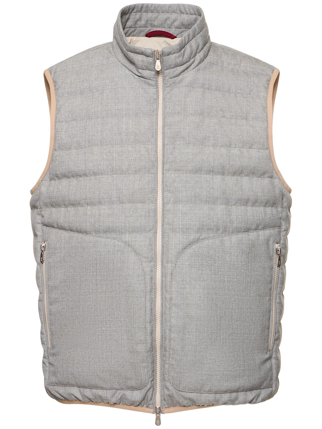 Image of Wool Zip-down Vest