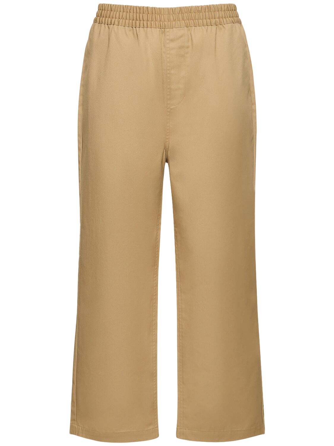 Shop Carhartt Newhaven Rinsed Canvas Pants In Sable Rinsed
