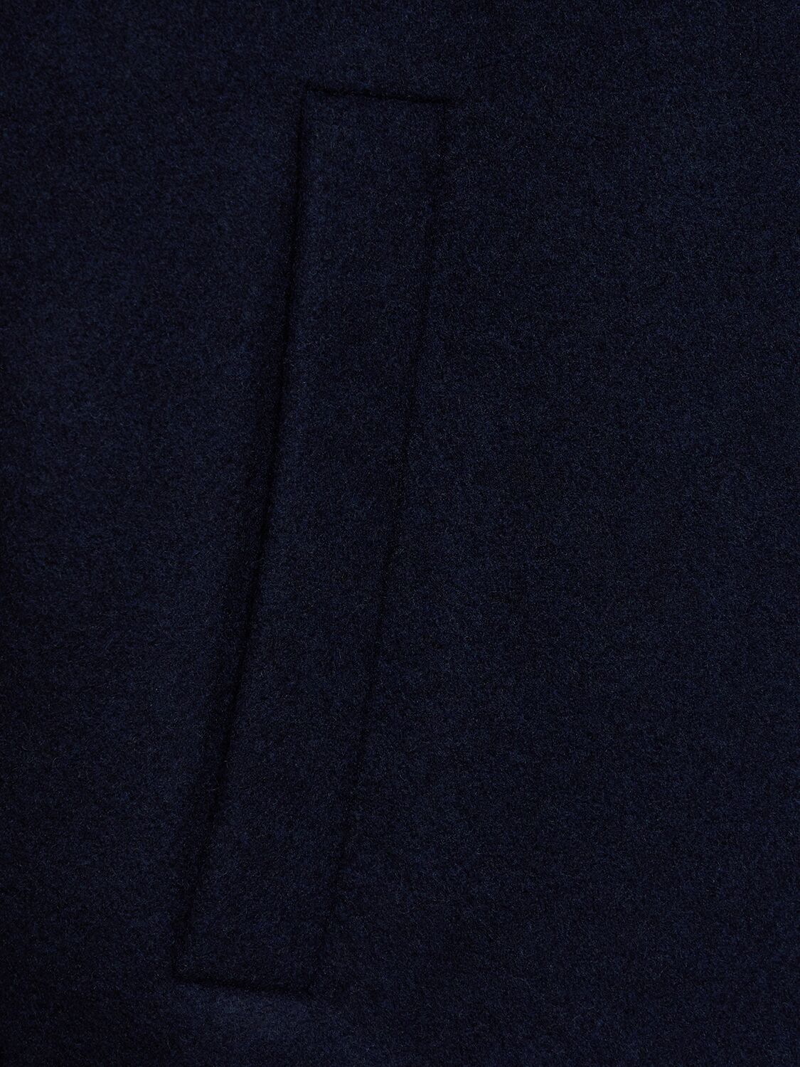 Shop Isabel Marant Drogo Buttoned Wool Blend Jacket In Blue
