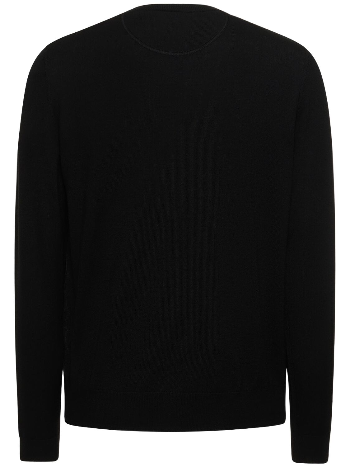 Shop Valentino Toile Iconographe Wool & Viscose Sweater In Black