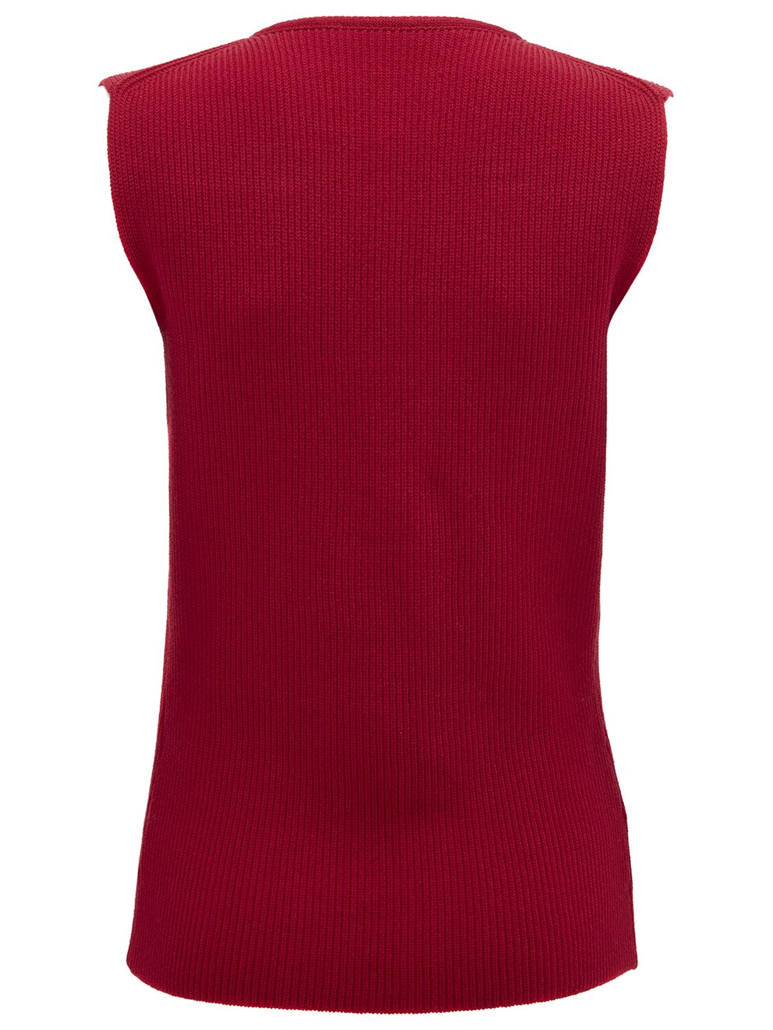 Shop Jw Anderson Bow Tie Top In Red