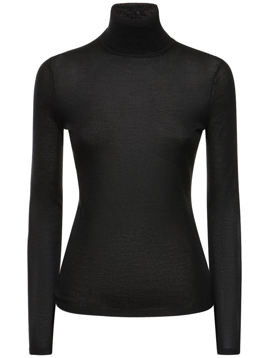 Shop Gabriela Hearst Costa Cashmere & Silk Knit Sweater In Black