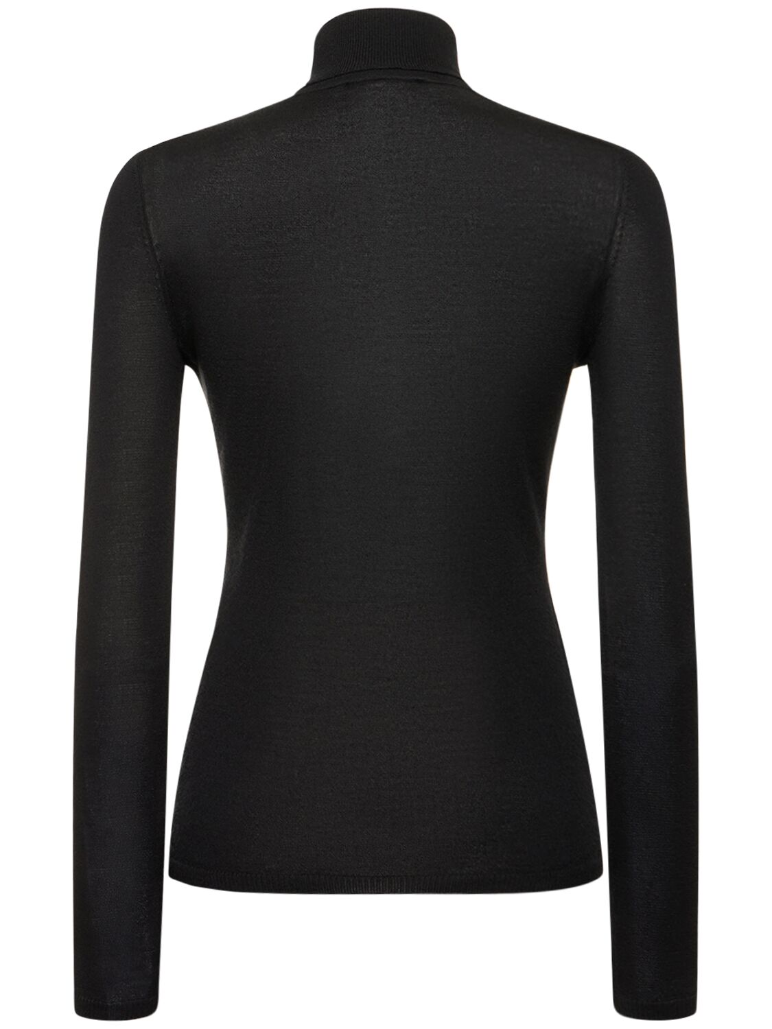 Shop Gabriela Hearst Costa Cashmere & Silk Knit Sweater In Black