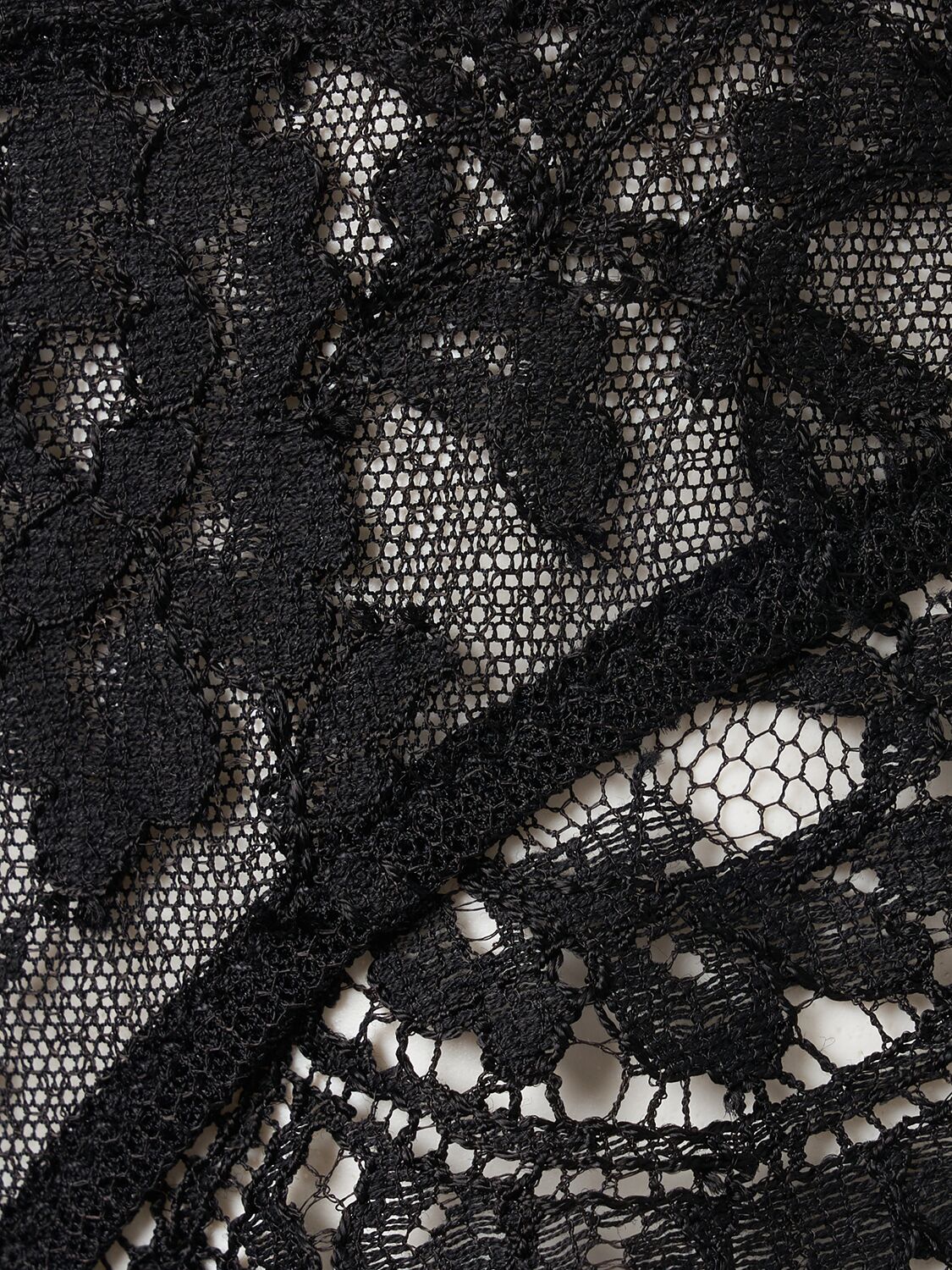 Shop Dolce & Gabbana Lace Briefs In Black