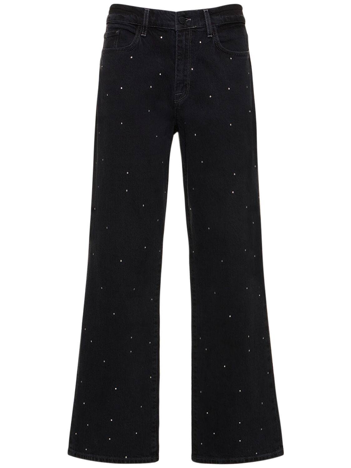 Triarchy Ms. Miley Mid-rise Baggy Jeans In Schwarz
